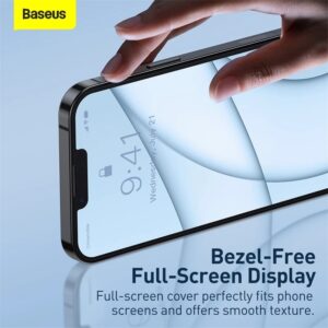 Baseus 0.3mm Full glass Tempered Glass Film For iP13/13Pro 6.linch 2021 - Awesome